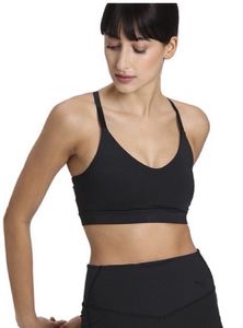 PUMAWomen Sports Lightly Padded Bra (Black)