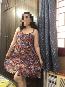 Floral Straps Dress