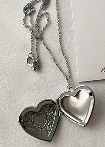 BIG Opening Heart Memory Necklace