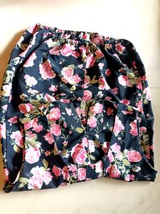Pink Rose Pattern Top