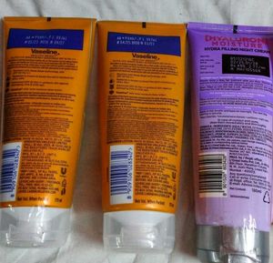 Skincare Bundle: Vaseline, L'Oreal, Dot &amp; Key