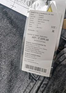 Roadster Mens Denim Jacket, M Sizs