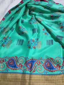 Elegant Floral and off  half Desi