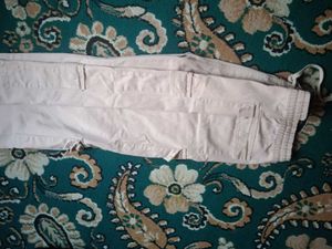 Zara Baggy Pant Cream Colour