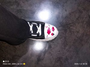 Anime Custom Sneakers Akatsuki edition