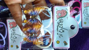 Butterfly Hair Ties 3 Pcs