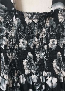 Floral Print Long Sleeve Dress