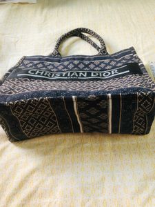 Christian Dior Inspired Tote Bag
