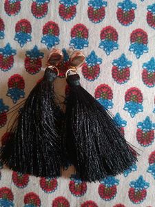 Pair Black  Earrings