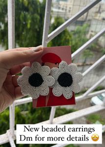 Trendy Beaded Earrings
