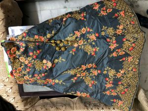 Mom&#39;s Beautiful Zari Work Lehenga Choli