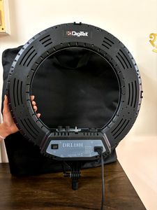 Digitek LED Ring Light: 18 Inch, 2 Color Modes, Di