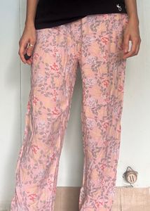 Go Colours Floral Print Pants