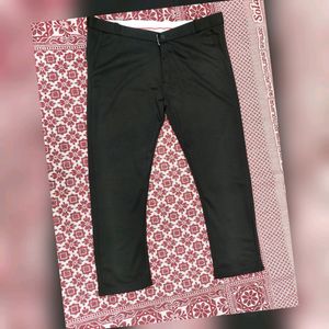 Black Lycra Pant For Men