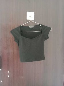 Black Crop Top