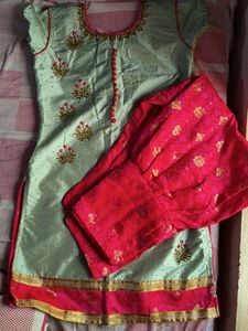 Embroidered Kurti Top