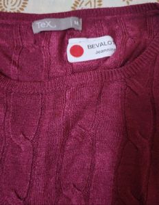 Maroon Sweater