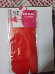 YUANYI Lady Socks - Red
