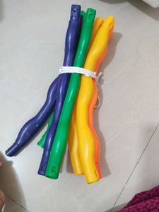 Colorful Hula Hoop Pieces