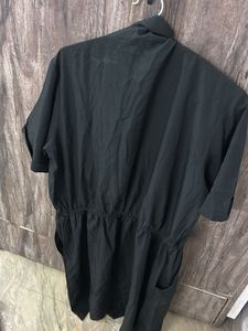 Black knee wear dress