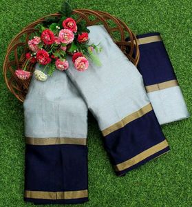 PREMIUM Banarasi cotton silk saree without blouse