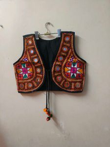 Mirror Work Traditional Jacket