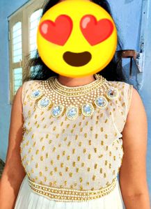 Heavy Gown With Pant And Dupatta