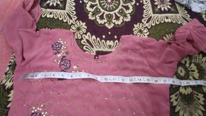 Onion Pink Gharara Set