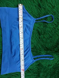 Tank Blue Bra.30.32