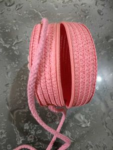 pink colour bag