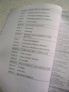 E-Commerce Textbook BCOS-184(IGNOU)