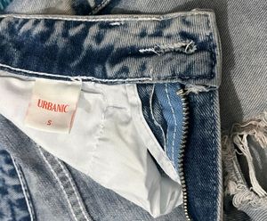 New unused URBANIC Solid Women Denim Shorts