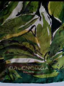 Balenciaga Paris Silk Scarf
