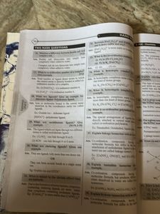Examination handbook chemistry for second PUC