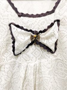 Lace Bow Top B