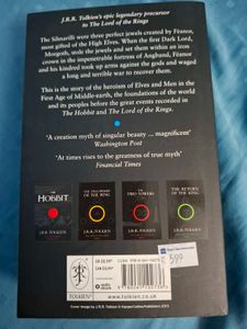 The SILMARILLION By J.R.R. Tolkien