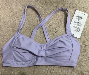 Lavender Sports Bra