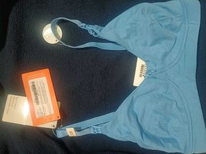 Sky Blue Cotton Bra