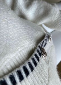 Korean Elegant Cream Cardigan❤️