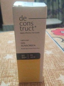De Cons Truct Gel Sunscreen(New)