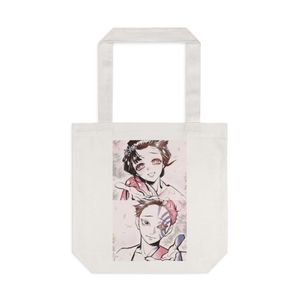 Anime Print Tote Bag