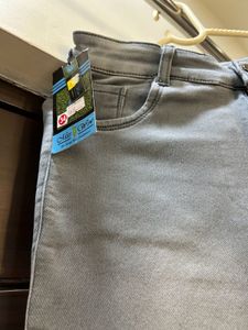 Greyish Bell Bottom Jeans New With Tag In Size 34