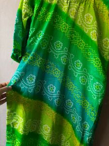 Beautiful Rajasthani Print Kurti 💚