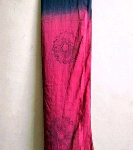 Giveaway-Pink Floral Dupatta