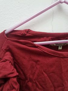 Maroon Top