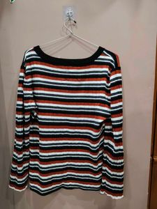 Striped Long Sleeve Top