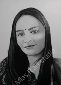 Handmade Charcoal Portrait