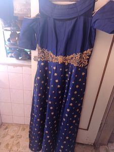 Gown Silk Work Vali