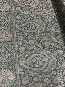 Elegant Green Patterned Saree