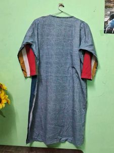 Vintage Color Block Tunic